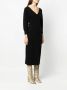 SPORTMAX Midi Dresses Black Dames - Thumbnail 2