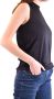 SPORTMAX Stijlvolle Mouwloze Top voor Vrouwen Black Dames - Thumbnail 2