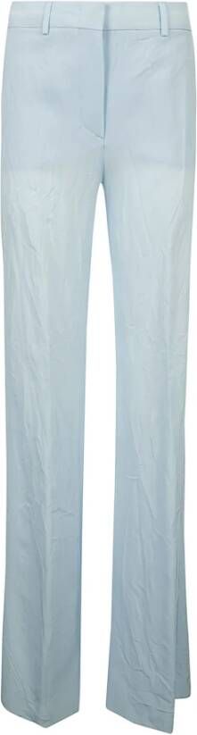 SPORTMAX Wide Trousers Blauw Dames