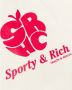 Sporty & Rich Natuurlijke Rode Apple Tote Red Dames - Thumbnail 1