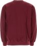 Sporty & Rich Bordeauxrood Katoenen Sweatshirt Stijlvol & Comfortabel Rood Heren - Thumbnail 2