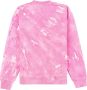 Sporty & Rich Gezellige Pink Taffy Tie Dye Sweatshirt Roze Dames - Thumbnail 2