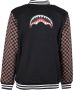 Sprayground Geruite Varsity Grijs in Bruine Bomberjack Bruin Heren - Thumbnail 2