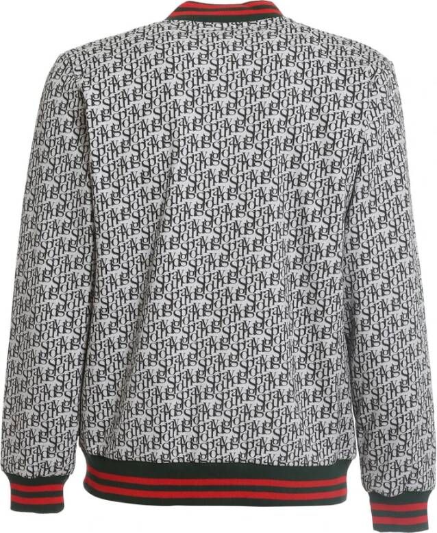 Sprayground Stijlvolle Spior Jas in Lichtgrijs Meerkleurig Heren