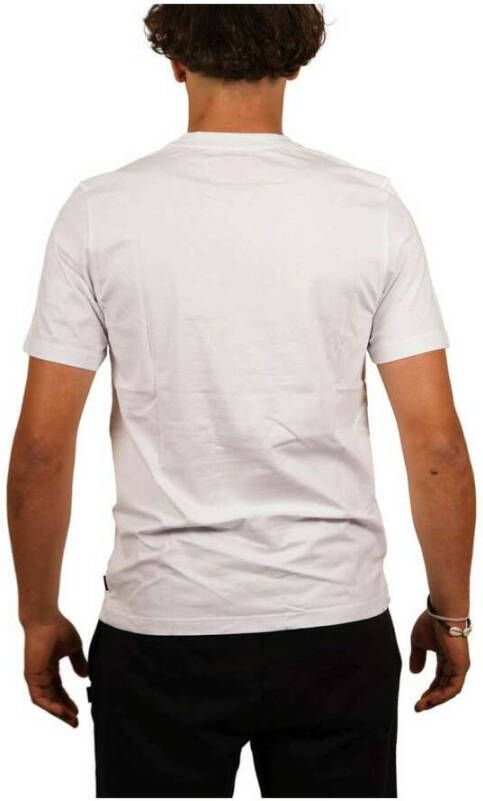 Sprayground Vintage Print T-Shirt Wit Heren