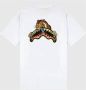 Sprayground Japan Wave Katoenen T-shirt White Heren - Thumbnail 2