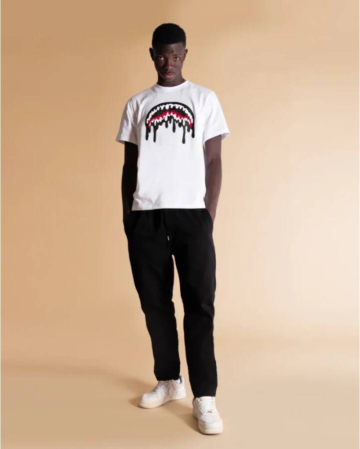 Sprayground T-Shirts Wit Heren