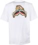 Sprayground Witte Tiger Tshirt Heren Crew Neck 100% Katoen White Heren - Thumbnail 2