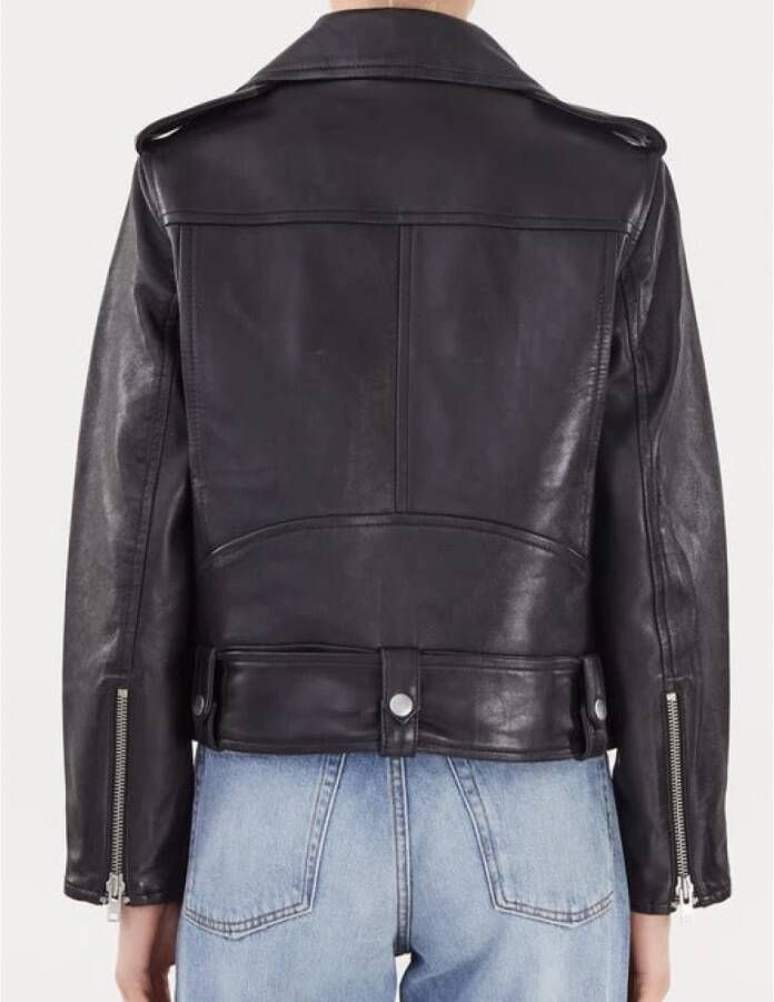 Stand Studio Leather Jackets Zwart Dames