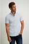 State of Art Overhemd Shortsleeve Blauw Print - Thumbnail 2