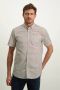 State of Art Short Sleeve Overhemd Print Roze - Thumbnail 2