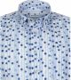 State of Art Shortsleeve Overhemd Blauw Stippen - Thumbnail 2