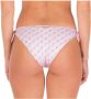 Stella Mccartney Logo Lace Closure Bikini Bottoms Pink Dames - Thumbnail 2