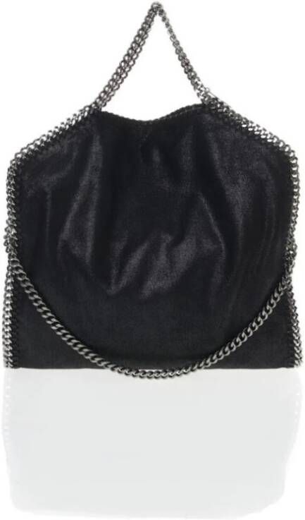 Stella Mccartney Falabella Fold Over Tote Zwart Dames