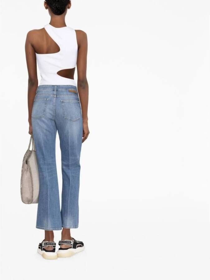 Stella Mccartney Flared Jeans Blauw Dames