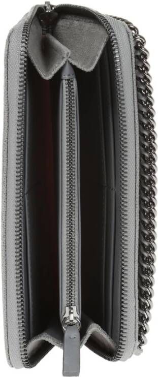 Stella Mccartney Grijze Falabella Ketting Portemonnee Gray Dames