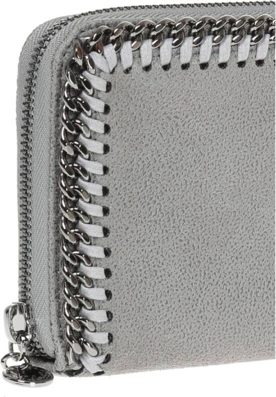 Stella Mccartney Grijze Falabella Ketting Portemonnee Gray Dames