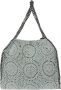 Stella Mccartney Katoenen Gehaakte Kleine Tote Handtas Gray Dames - Thumbnail 2