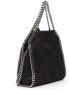 Stella Mccartney Zwarte Fold-over Tote Tas met Kettingdetail Black Dames - Thumbnail 2