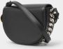 Stella Mccartney Small Flap Shoulder Bag in Black Vegan Leather Zwart Dames - Thumbnail 5