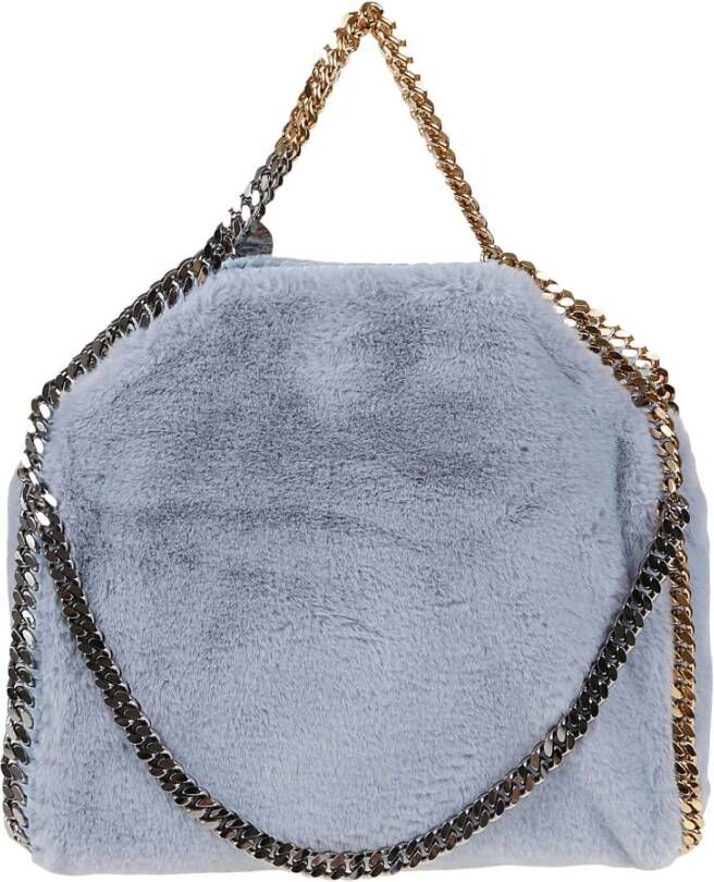 Stella Mccartney Blauwe 3chain Tote Tas Blue Dames