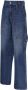 Stella Mccartney Blauwe Wide-Leg Jeans met Vintage Charme Blue Dames - Thumbnail 5