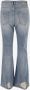 Stella Mccartney Flared Jeans Hoge Taille Stretch Denim Blue Dames - Thumbnail 2