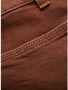 Stella Mccartney Bruine Workwear cropped denim broek Brown Dames - Thumbnail 2