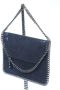Stella Mccartney Mini Falabella Tas 100% Stof Style ID: 349448W9056-4101 Blue Dames - Thumbnail 2