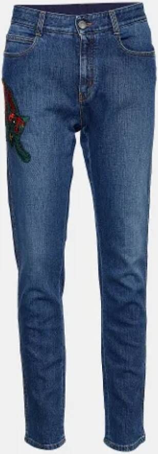Stella McCartney Pre-owned Denim jeans Blauw Dames