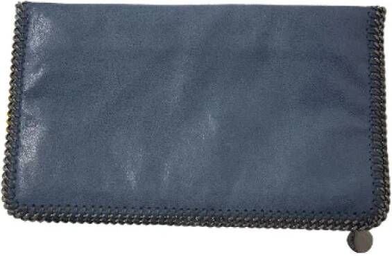 Stella McCartney Pre-owned Leather handbags Blauw Dames