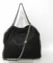 Stella McCartney Pre-owned Leather handbags Zwart Dames - Thumbnail 2
