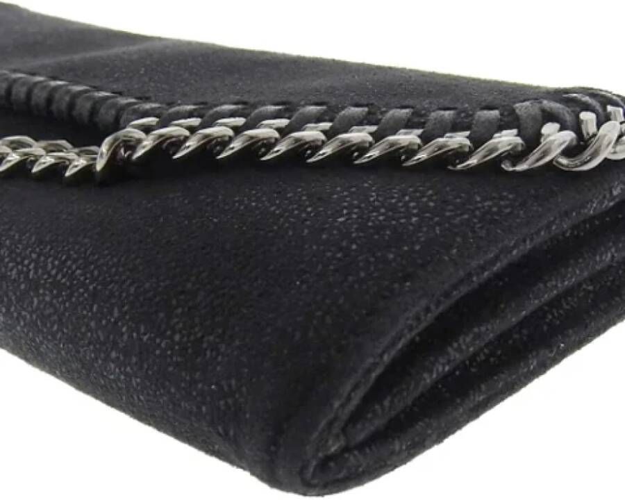 Stella McCartney Pre-owned Leather wallets Zwart Dames