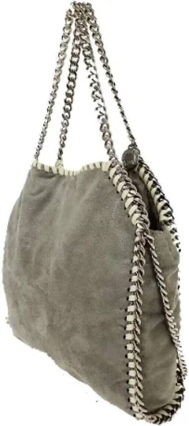 Stella McCartney Pre-owned Polyester handbags Gray Unisex