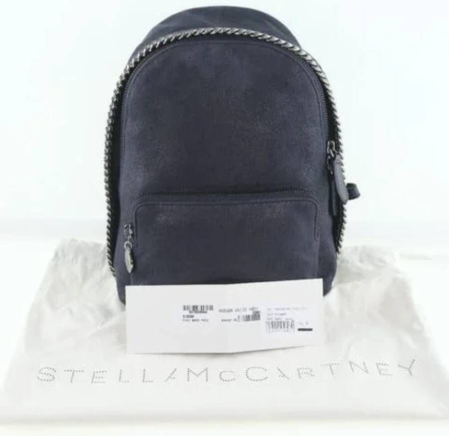 Stella McCartney Pre-owned Fabric backpacks Blauw Dames