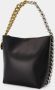 Stella Mccartney Frame Bucket Hobo Bag Black Leather Vegan Zwart Dames - Thumbnail 9