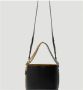 Stella Mccartney Frame Bucket Hobo Bag Black Leather Vegan Zwart Dames - Thumbnail 10