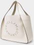 Stella Mccartney Totes Logo Tote Bag Leather in crème - Thumbnail 3