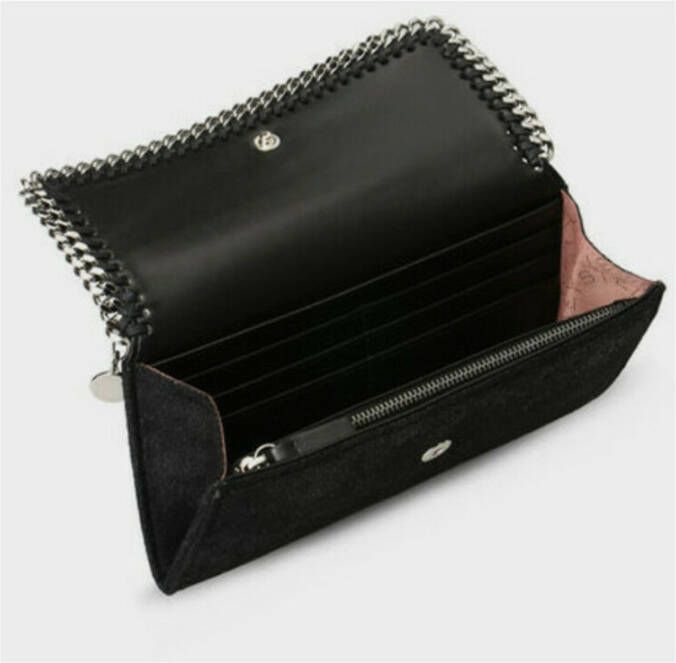 Stella McCartney Falabella portemonnee Zwart - Foto 3