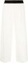 Stella Mccartney Witte Wide-Leg Cropped Broek White Dames - Thumbnail 2