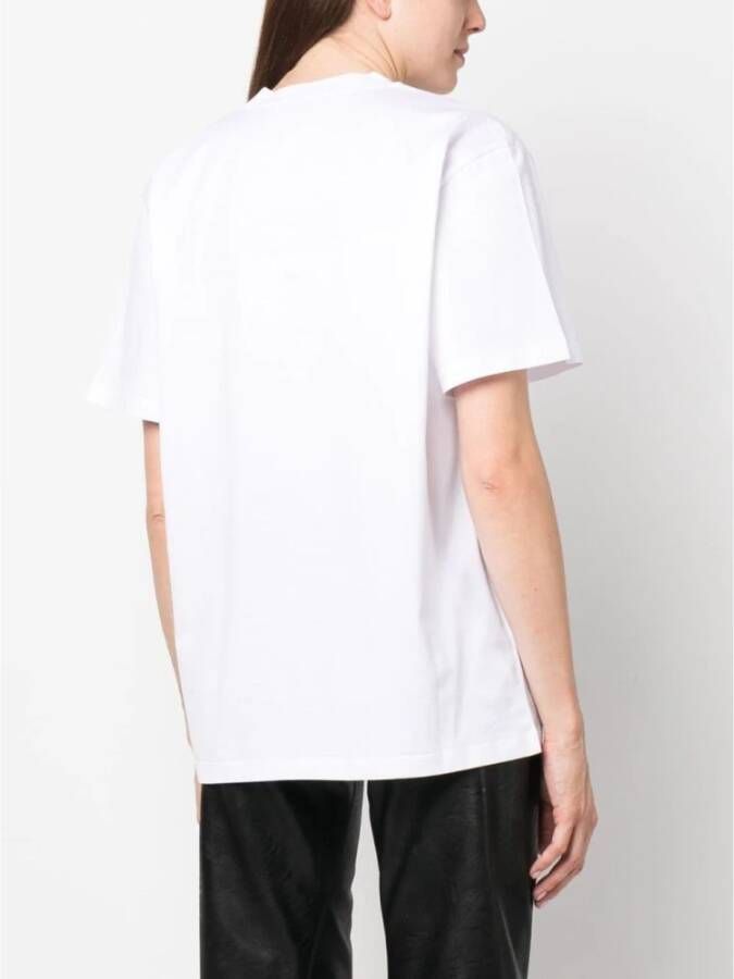 Stella Mccartney Witte Dames T-Shirt Aw23 Collectie White Dames