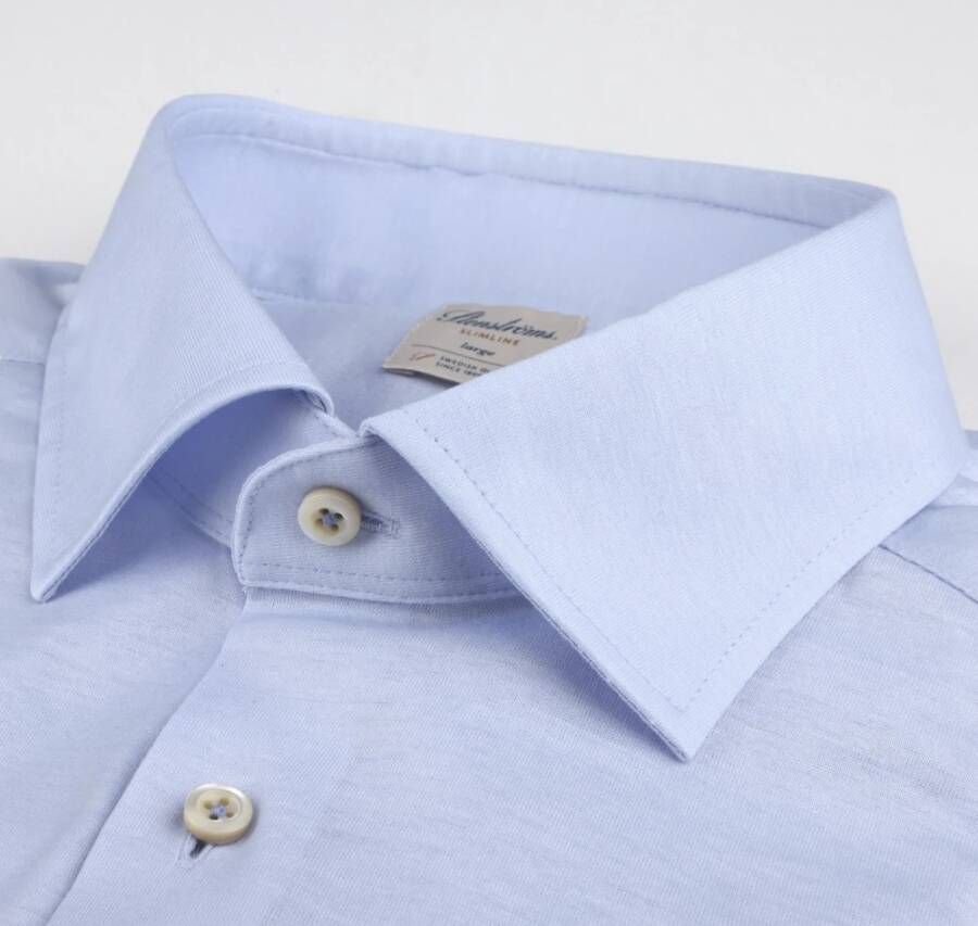 Stenströms Formeel overhemd met klasse en verfijning Blauw Heren