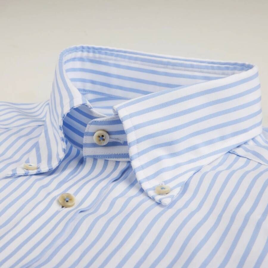 Stenströms Casual Overhemd Blauw Heren