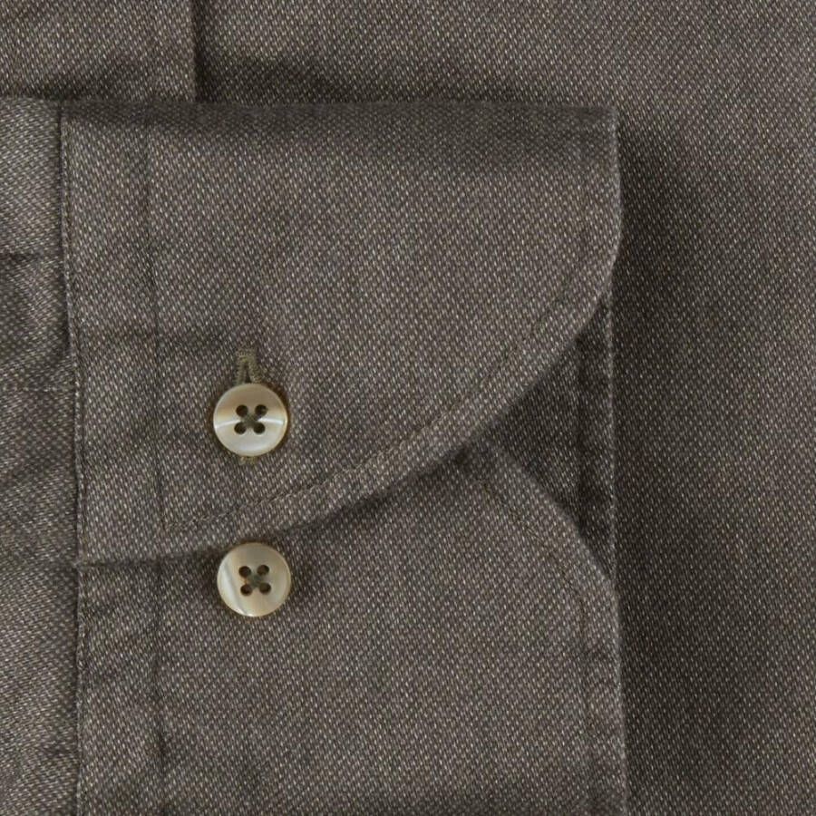 Stenströms Veelzijdig Casual Overhemd Klassieke en Moderne Stijl Bruin Heren
