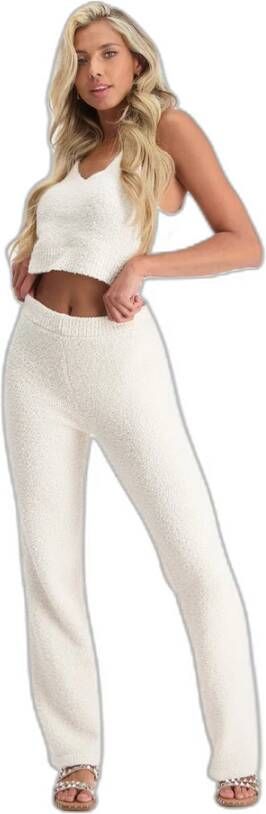 Steve Madden Boucle Damesbroek Wit Dames