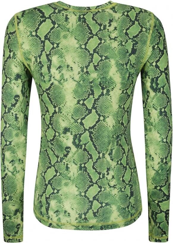 Stine Goya Juno Longsleeve Top Groen Dames