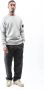 Stone Island Crewneck Sweater in Polvere Melange Grijs Heren - Thumbnail 2