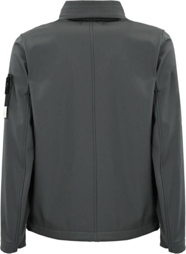 Stone Island Grijze Lichtgewicht Herenjas Gray Heren