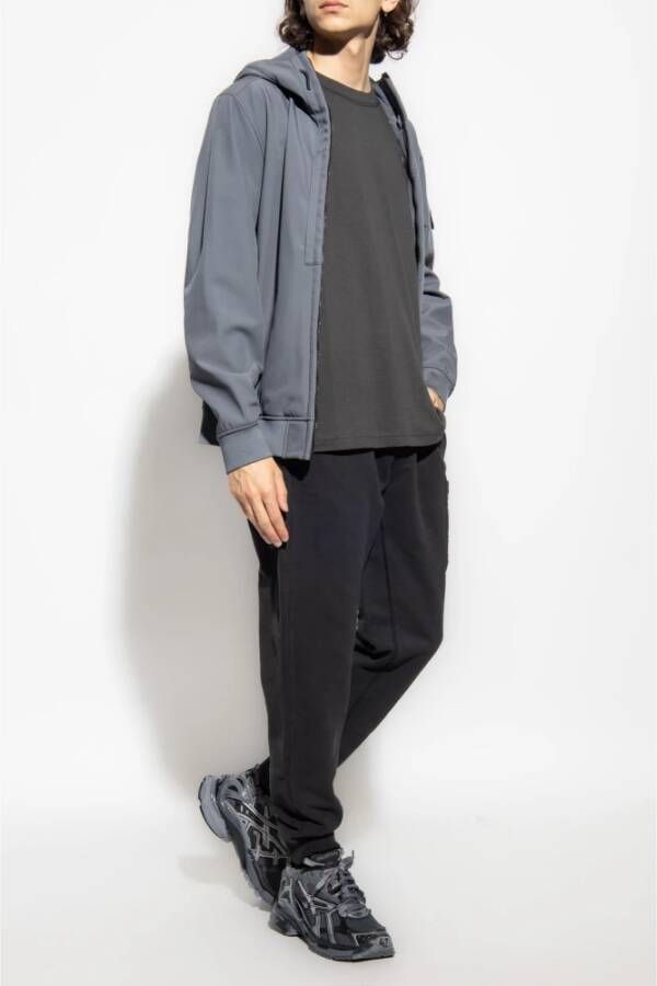 Stone Island Merk T-shirt Grijs Heren
