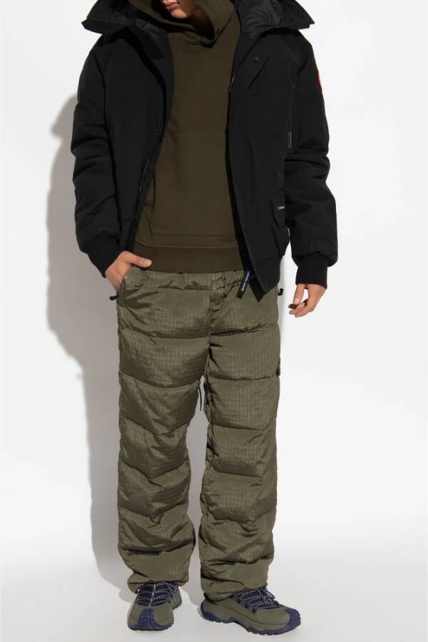 Stone Island Patched hoodie Blauw Heren